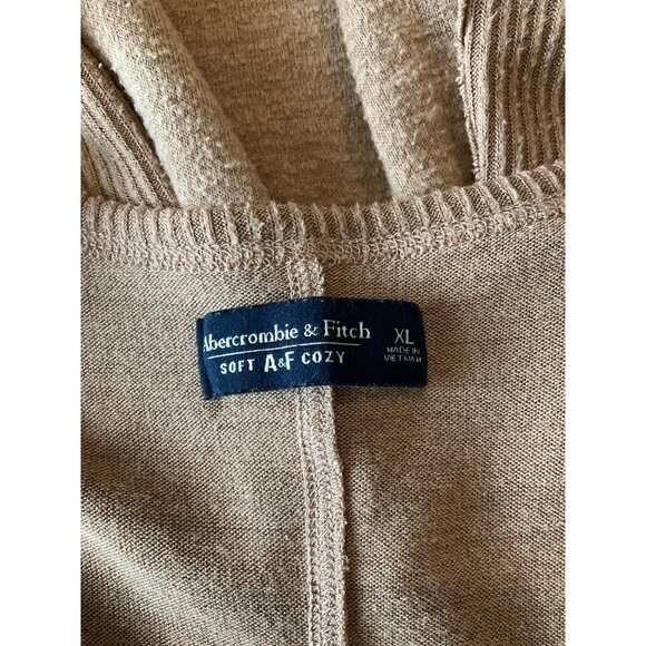 Abercrombie & Fitch Womens V-Neck Sweater XL Soft Cozy Knit Long Sleeve - Picture 4 of 5